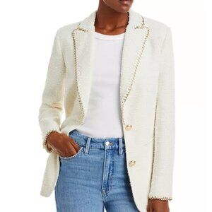 NEW Retrofete Elfie Chain Link Tweed Blazer NWT
